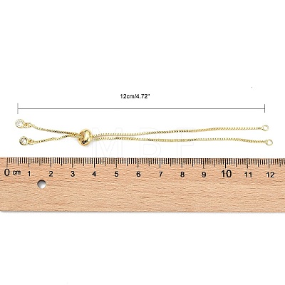 Rack Plating Brass Chain Bracelet Making LS-KK-A142-017G-1