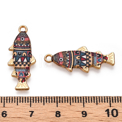 Alloy Enamel Pendants X-FIND-C037-16G-1-1