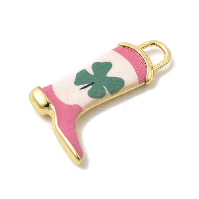 Printed Brass Pendants KK-K274-06G-15-1