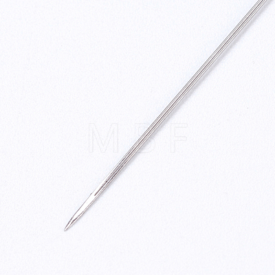 Iron Open Beading Needle X-IFIN-P036-01C-1