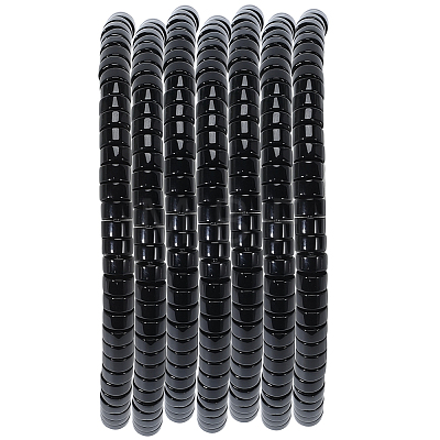 1 Strand Natural Black Onyx Beads Strands G-PA0002-32-1