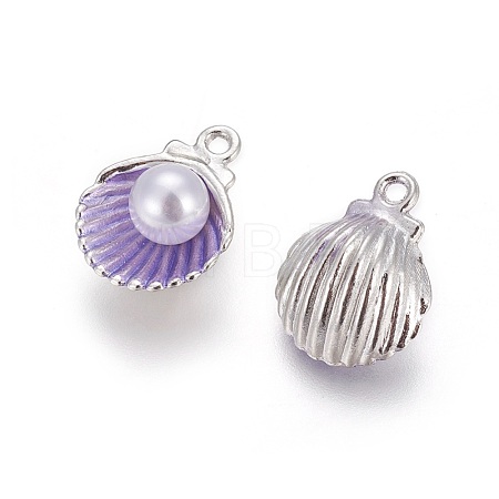 Alloy Enamel Pendants PALLOY-F224-03P-05-1