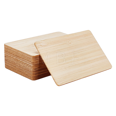 20Pcs Unfinished Wood Card Sheet WOOD-OC0004-48A-1