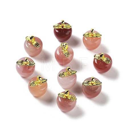 Natural Agate Pendants G-Z052-04A-1