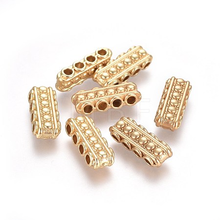 Tibetan Style Alloy Bead Spacer Bars TIBE-A16787-MG-NR-1