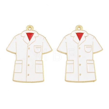 Medical Theme Alloy Enamel Pendants AL-CBA2919-03G-12C-1