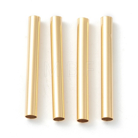 Brass Tube Beads KK-Y003-73I-G-1