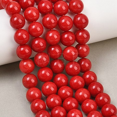Dyed Natural White Jade Beads Strands GG-CBAD029-A09-10mm-1