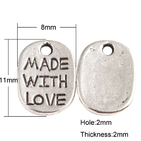 Tibetan Style Alloy Pendants LS-TIBEP-A5194-AS-NR-1