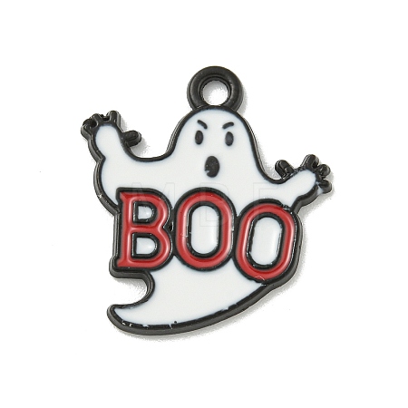 Halloween Theme Alloy Enamel Pendants X1-ENAM-I060-11A-1