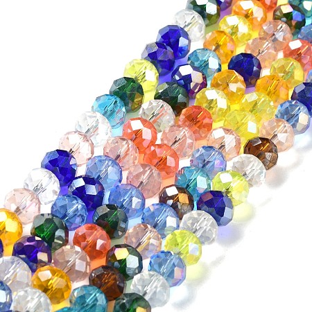 Glass Beads Strands EGLA-A034-M10mm-61-1