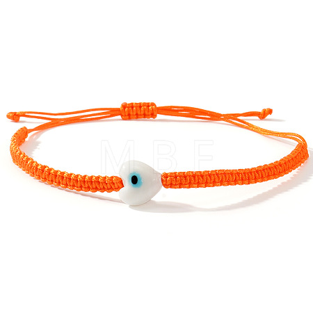 Bohemian Glass Bead Braided Bead Bracelets HV2776-5-1