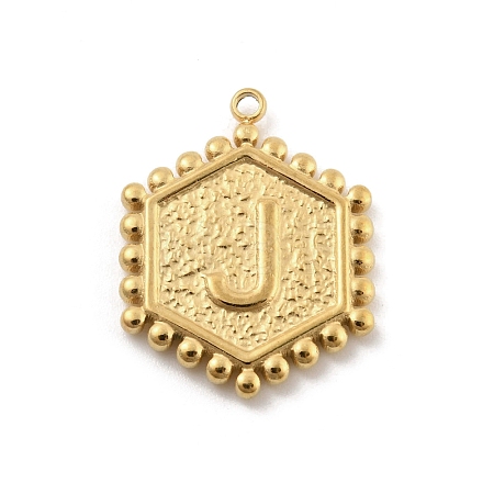201 Stainless Steel Pendants STAS-R227-01K-G-1