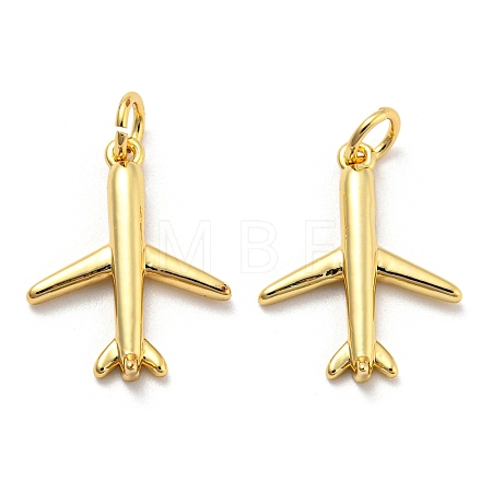 Brass Pendants KK-Z027-02G-1