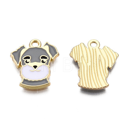 Alloy Enamel Pendants X-ENAM-S119-002D-1
