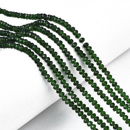 Glass Beads Strands EGLA-A034-T1mm-D24-1