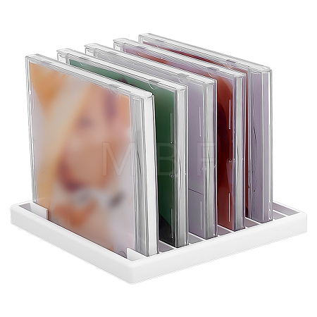 12 Grids Plastic CD Storage Racks AJEW-WH0643-111A-1