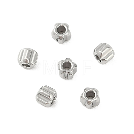 Non-Tarnish 304 Stainless Steel Beads STAS-C108-08A-P-1