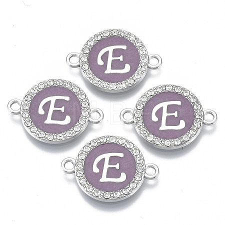 Alloy Enamel Links Connectors ENAM-TAC0003-01S-01E-1