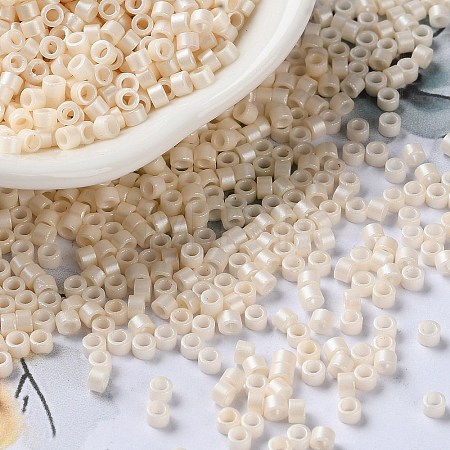 Baking Paint Glass Seed Beads SEED-S042-15A-02-1