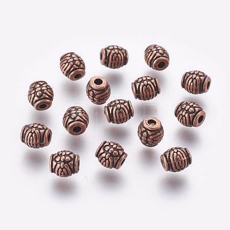 Tibetan Style Alloy Beads RLF0604Y-1