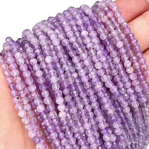 Natural Amethyst Beads Strands G-C127-A03-04-1