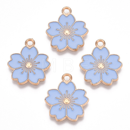 Alloy Enamel Pendants ENAM-S121-115E-1