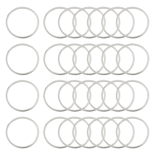 Unicraftale 304 Stainless Steel Linking Rings STAS-UN0008-07P-1