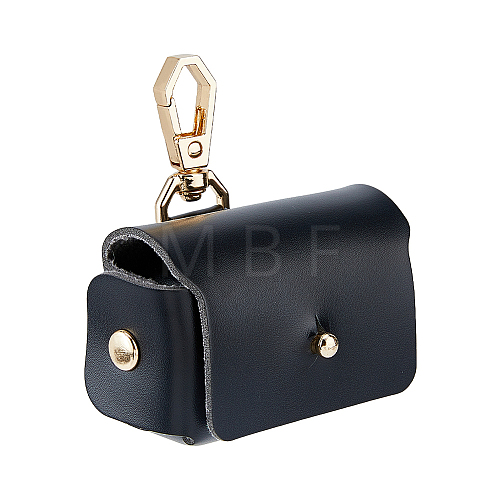 PU Imitation Leather Wedding Ring Pouch ABAG-WH0038-45A-1