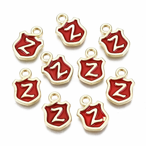 Alloy Enamel Charms ENAM-T012-03Z-RS-1