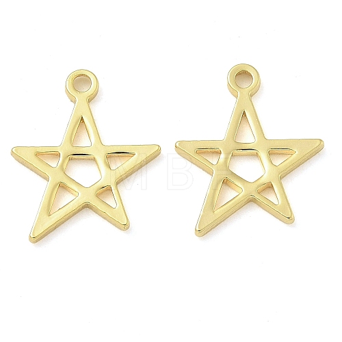 Brass Charms KK-C083-06G-1