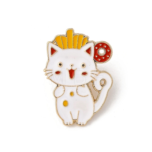 Cat Enamel Pins JEWB-D300-05KCG-02-1