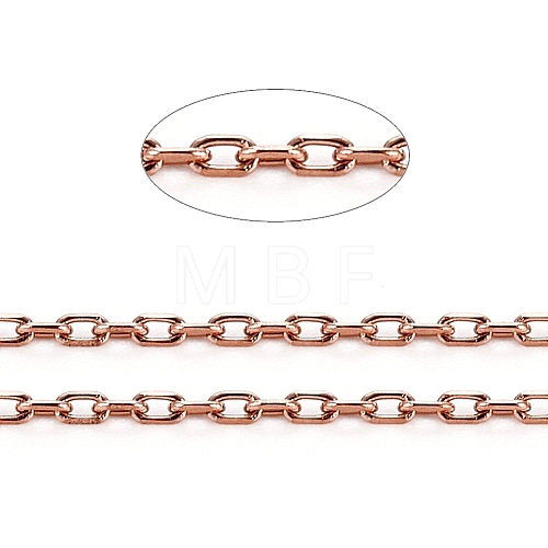 Ion Plating(IP) 304 Stainless Steel Cable Chains CHS-D005-02RG-1