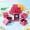 Shell Textured Paper Jewelry Ring Storage Gift Boxes CON-TAC0014-15A-8