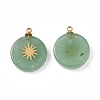 Natural Green Aventurine Pendants STAS-C064-VC860-3