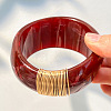 Marbled Resin Chunky Bangles for Women WG57612-02-1