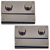Zinc Alloy Twist Bag Lock Purse Catch Clasps PURS-WH20003-001B-1