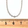 Brass Cable Chains Necklaces for Women NJEW-D302-47P-5