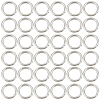 SUNNYCLUE 304 Stainless Steel Jump Rings STAS-SC0006-10B-1