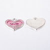 Alloy Enamel Pendants LS-ENAM-19.5X19.5-2