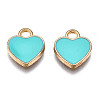 Alloy Enamel Charms ENAM-S121-041F-3