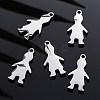 Tarnish Resistant 304 Stainless Steel Pendants LS-STAS-I140-12S-7