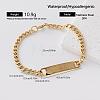 Vintage 304 Stainless Steel Link Bracelets for Women AT2110-7-1
