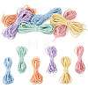 30M 6 Colors Polyester Elastic Cords EC-TA0001-07C-1