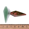 Natural & Synthetic Mixed Stone Pendants G-N362-22-3