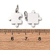 304 Stainless Steel Split Pendants PW-WG12405-02P-01-3