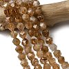 Heated Natural Citrine Beads Strands G-Z119-A37-02-2