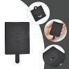 50Pcs Rectangle Foldable Paper Jewelry Display Cards for Rings CDIS-FS0001-31B-3