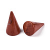 Natural Red Jasper Ring Display Stands G-T144-06D-2