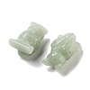 Natural Green Aventurine Carved Figurines DJEW-L023-G14-2